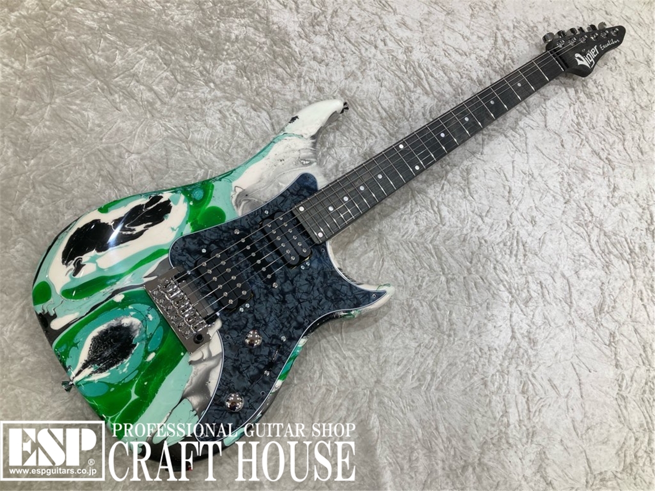 【即納可能】Vigier Guitars RART Excalibur Supra HSH VE6-CVS1 / #19 / Velours Noir　渋谷店【大決算セール対象商品｜2025年9月30日(火)まで】